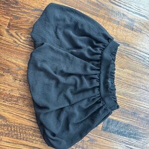 Black Bubble Skirt